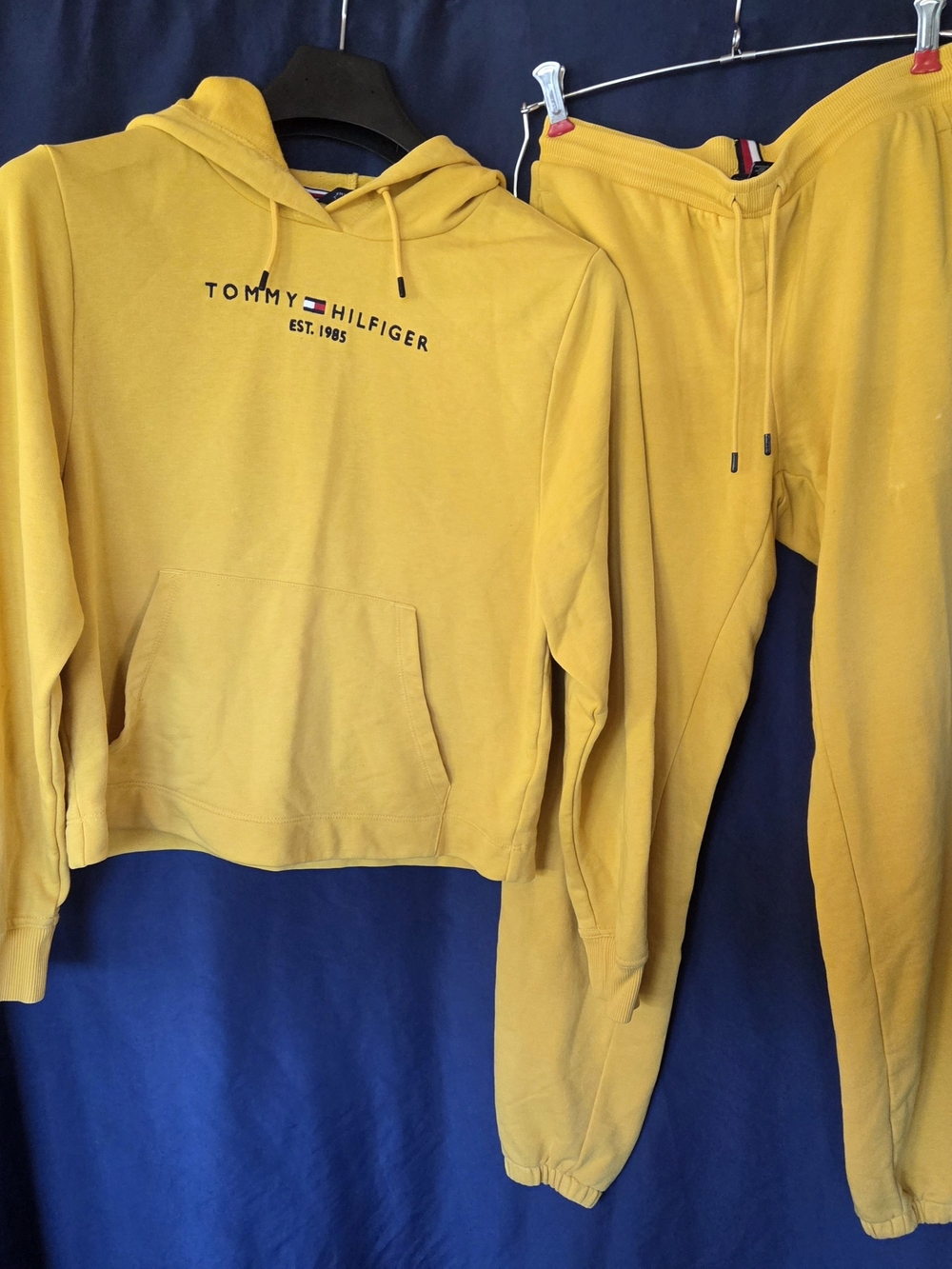Tommy Hilfiger Bright Yellow Hoodie and Jogger Set